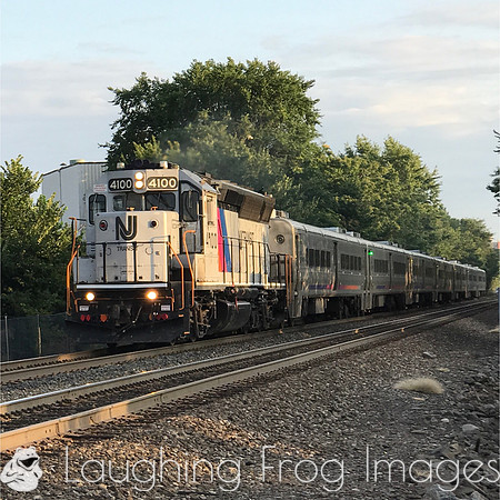 NJT 4100, Garfield NJ.