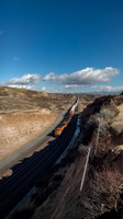 BNSF 5059 West, Cajon Summit CA