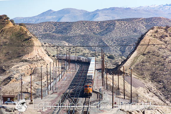BNSF 6936 West, Cajon Summit CA