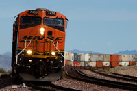 BNSF 7456 West, Goffs CA