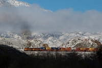BNSF 5209 DPU East, Cajon Pass CA