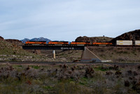 BNSF 7590 East, Kingman Canyon AZ