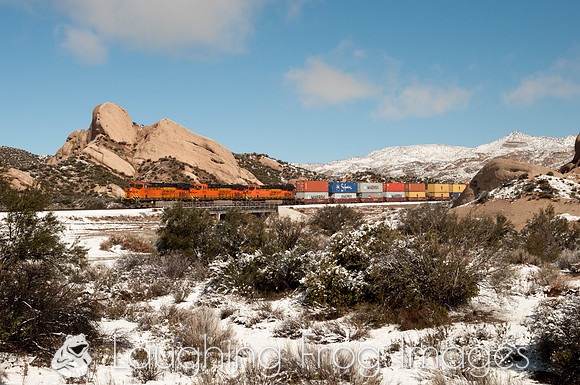 BNSF 7294 West, Cajon, CA