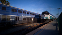 SDNX 2101 and Pacific Surfliner, Oceanside CA