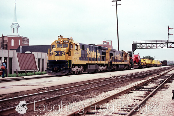 ATSF 8130 East, Joliet IL 1980