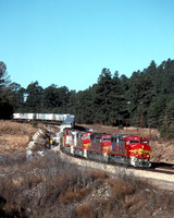 ATSF 110 East, Arizona Divide, Flagstaff AZ 1990