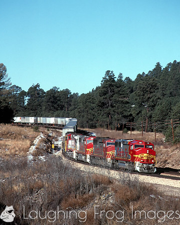 ATSF 110 East, Arizona Divide, Flagstaff AZ 1990