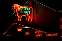Rod's Steak House neon sign, Williams AZ 2