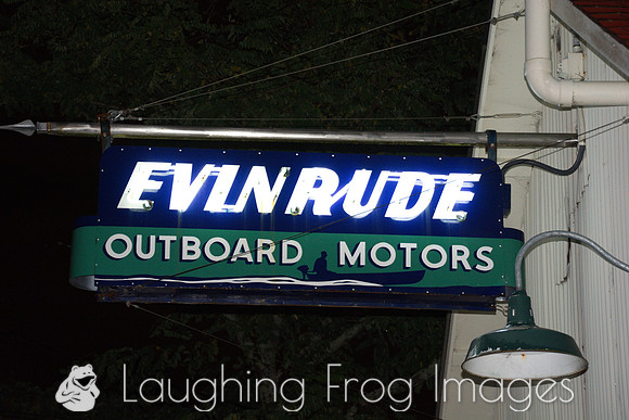 Evinrude Outboard Motors.  Florence OR, 2015