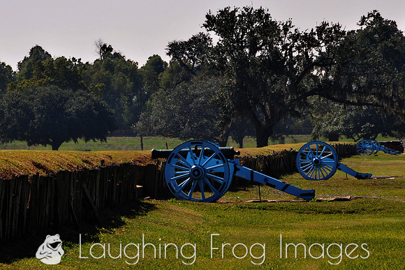 Canons, Chalmette Battlefield, Jean Lafitte N.P.