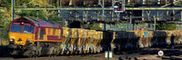 66 037 EWS aggregate train at Stratford - 1