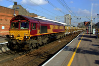 66 037 EWS aggregate train at Stratford - 3