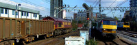 66 015 EWS and one Rail Class 90