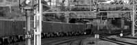 66 015 EWS aggregate train at Stratford