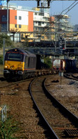 67 005 diesel at Stratford - 2