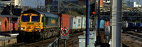 66 578 Freightliner at Stratford -2