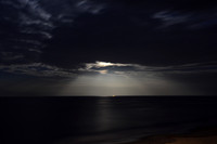 Moon over the Atlantic, Nags Head 5