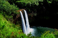 Wailua Falls, Wailua River.  Lihue, Kauai HI 2