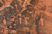 Photographs of petroglyphs in Rock Art Canyon on Rock Art Ranch in St. Joseph, AZ.  The canyon was formed by Chevelon Creek.  The petroglyphs date back thousands of years.