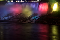 American Falls at night, Niagara Falls