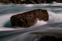 Rock holding fast, Niagara River 2