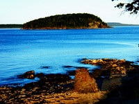 One of the Porcupine Islands, Bar Harbor ME