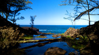 Puukumu Stream meets the Pacific Ocean