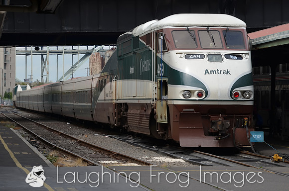 AMTK 469, Union Station, Portland OR 1