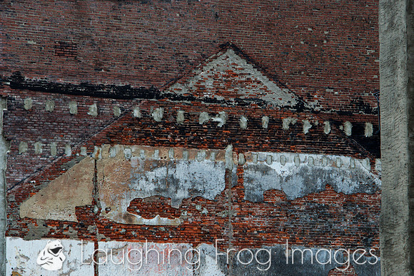History on the side of a building, Philadelphia PA