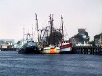 Fishing boats.  Morrow Bay CA
