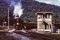 C&O 614 at CF Tower in Confluence, PA