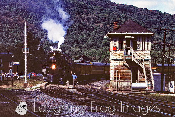 C&O 614 at CF Tower in Confluence, PA