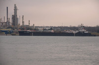 John J. Carrick docked south of Sarnia.