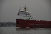 CSL Tadoussac upbound at St. Clair, MI on the St. Clair River.