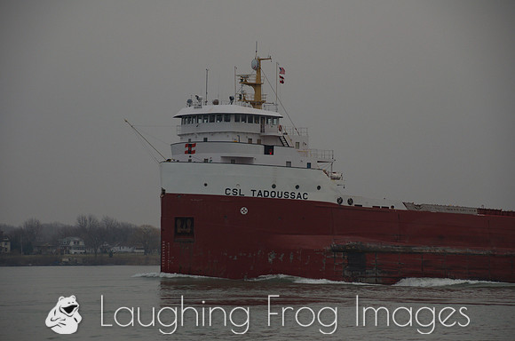 CSL Tadoussac upbound at St. Clair, MI on the St. Clair River.