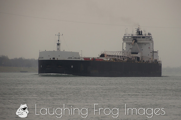 John J. Boland upbound at Port Huron on the St. Clair River.