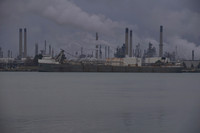 Cuyahoga approaches her dock upbound on the St. Clair River in Sarnia, ONT.