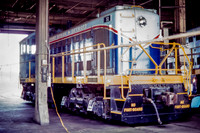 S-2 in the Roundhouse.  Port Huron, 7/1982.