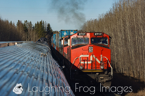 CN 2717 East, Carvel Alberta. 4/2016