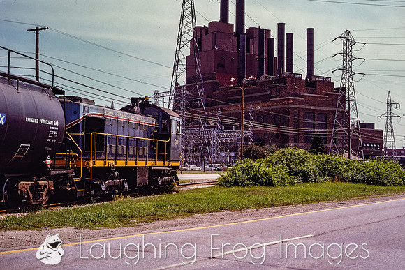 PH&D 60 in the median of M-29 at the Marysville Power Plant, 7/1982.