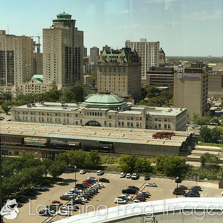 WInnipeg Union Station from the CMHR