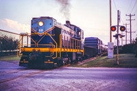 PH&D 52 climbs out of the Pine River basin.  St. Clair, 7/1982.