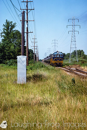 PH&D 60 at the Marysville Industrial Park switch, 7/1982.