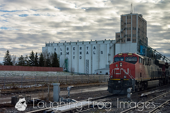 CN 2863 West, Edmonton AB. 4/2016