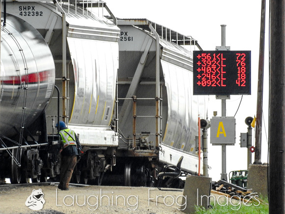 CN Symington Yard hump. 8/2017