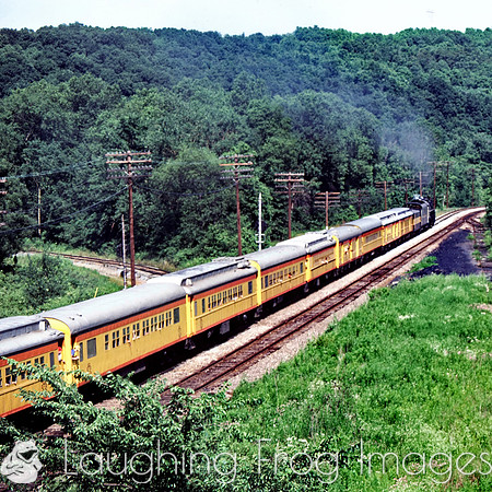 C&0 614 East, front of the train at Eidenau